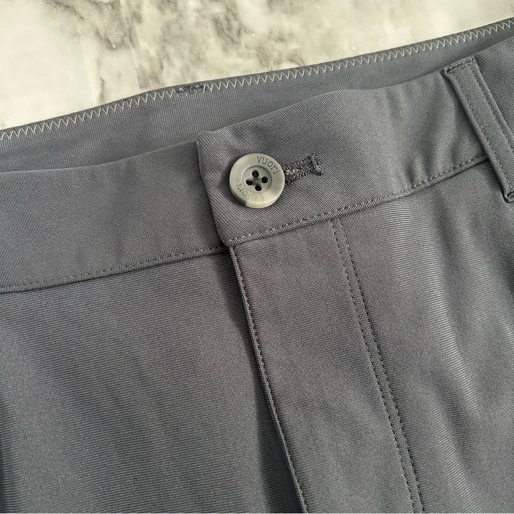 Vuori Men's 34 x30 Meta Pant Athletic performance Slim Fit V430-S Charcoal Grey - Picture 5 of 16